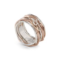 Anello Rubinia Donna Filodellavita in Oro rosa Diamante AN290AR